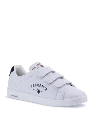 U.S.Polo Singer GSN 3FX 101328236 White Cırtlı Kadın Spor Ayakkabı
