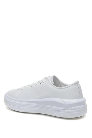 U.S.Polo Cleme Pu 2PR 101170008 White Kadın Spor Ayakkabı