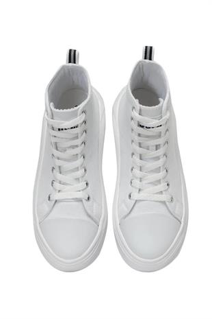 U.S.Polo Clementine Tex 3FX 101299082 White Kadın Spor Ayakkabı