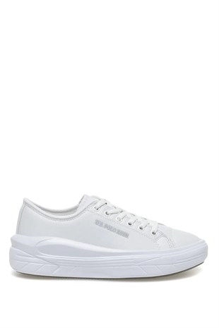 U.S.Polo Cleme Pu 2PR 101170008 White Kadın Spor Ayakkabı
