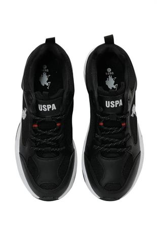 U.S.Polo Maybe Wmn 3FX 101336704 Black Kadın Spor Ayakkabı