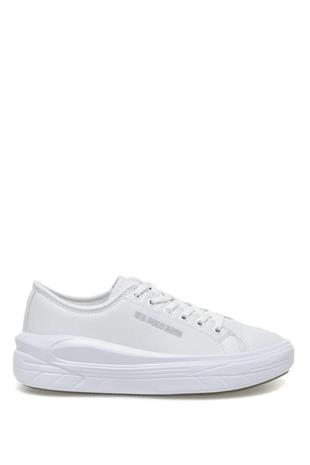 U.S.Polo Cleme Pu 2PR 101170008 White Kadın Spor Ayakkabı