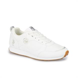 U.S.Polo Merla 100311726 Beyaz Bayan Spor Ayakkabı