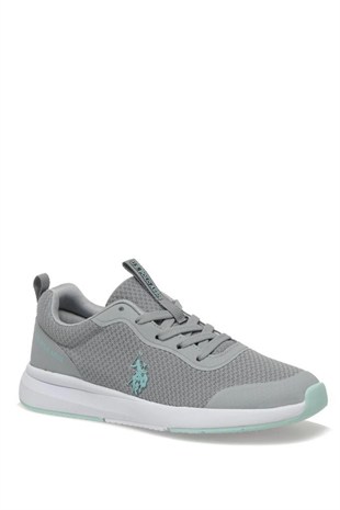 U.S.Polo Smart 3FX 101328243 Gri Kadın Spor Ayakkabı