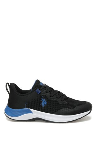U.S. Polo Assn. 101265947 Florin 3FX Black/Sax Erkek Sneaker