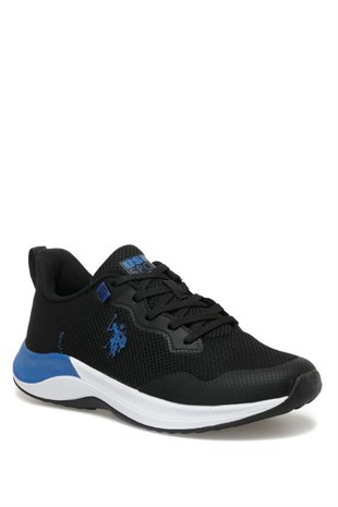 U.S. Polo Assn. 101265947 Florin 3FX Black/Sax Erkek Sneaker