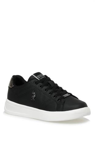 U.S. Polo Assn. 101340909 Exxy 3FX Black Kadın Sneaker
