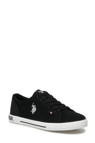 U.S. Polo Assn. 101543630 Teo Tex 4FX Siyah Erkek Sneaker
