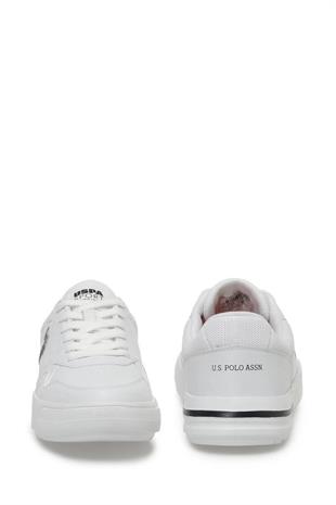 U.S. Polo Assn. 101502205 Sampo 4FX White/Navy Erkek Sneaker