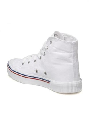 U.S. Polo Assn. 101341038 Penelope High 3 FX White Kadın Sneaker