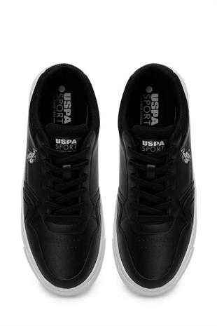U.S. Polo Assn. 101502207 Sampo 4FX Siyah/Beyaz Erkek Sneaker