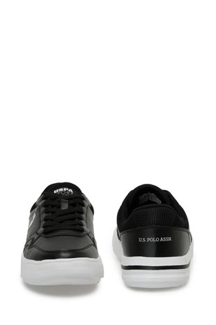 U.S. Polo Assn. 101502207 Sampo 4FX Siyah/Beyaz Erkek Sneaker