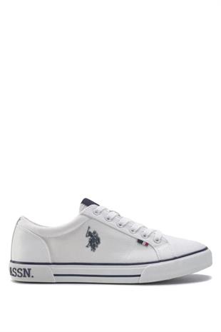 U.S. Polo Assn. 101543632 Teo Tex 4FX Beyaz Erkek Sneaker