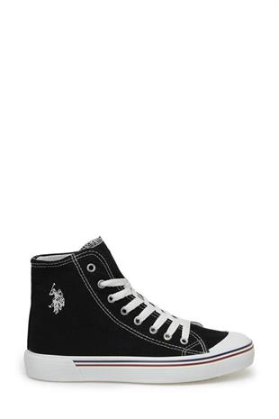 U.S. Polo Assn. 101341044 Penelope High 3 FX Black Kadın Sneaker