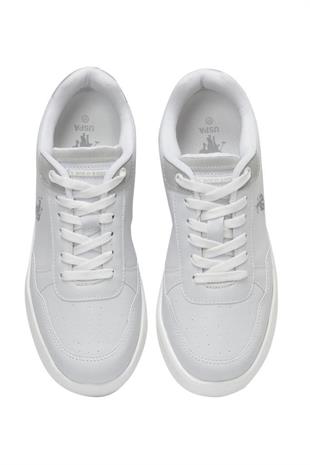 U.S. Polo Assn. 101340899 Elta 3FX White Kadın Sneaker