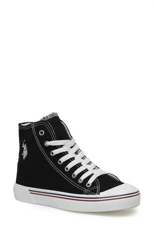 U.S. Polo Assn. 101341044 Penelope High 3 FX Black Kadın Sneaker