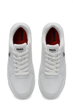 U.S. Polo Assn. 101502205 Sampo 4FX White/Navy Erkek Sneaker