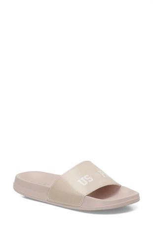 U.S. Polo Assn. 101984305 Arwen 5FX Pudra Kadın Terlik
