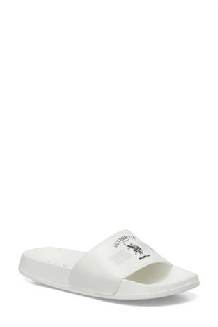 U.S. Polo Assn. 101984308 Arwen 5FX Beyaz Kadın Terlik