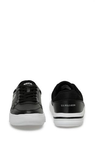 U.S. Polo Assn. 101502207 Sampo 4FX Siyah/Beyaz Erkek Sneaker