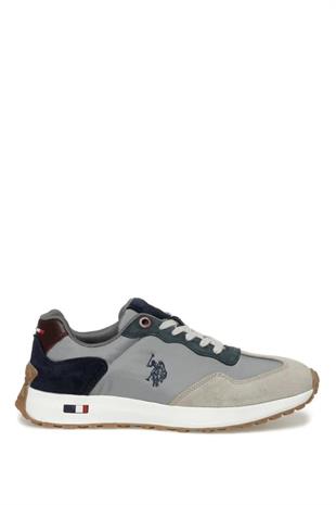 U.S.Polo Assn. Cooper Multı 3FX 101340147 Grey Erkek Spor Ayakkabı