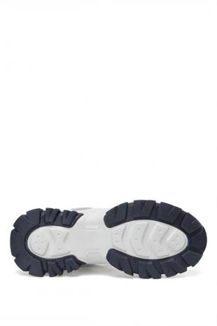 U.S.Polo Assn. Tracky 2PR 101172499 Whıte-Blue Kadın Spor Ayakkabı