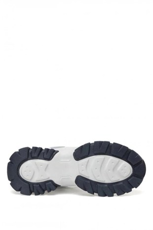 U.S.Polo Assn. Tracky 2PR 101172499 Whıte-Blue Kadın Spor Ayakkabı