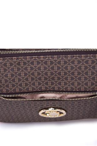 US POLO US19101 Kahve-Turuncu Kadın Çanta