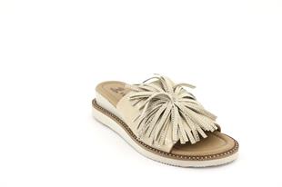 Venüs 1911804-Y 4033-1577 Bej Kadın Terlik