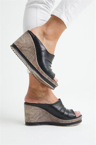 Venüs 2015702Y 310 Siyah Kadın Terlik