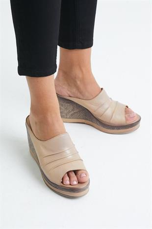 Venüs 2015702Y Bej Kadın Terlik
