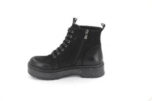 Venüs 2018752K 500-3053 Siyah-Platin Kadın Bot