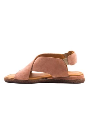 Wella 7616 Taba Kadın Sandalet