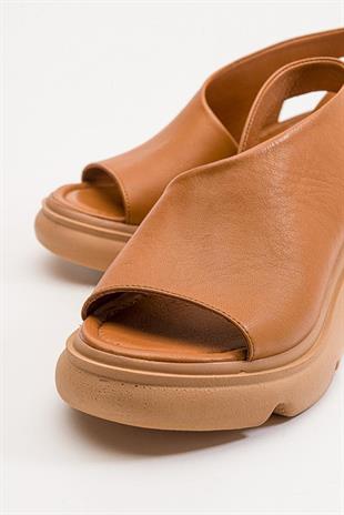 Wella 7712 Turuncu Kadın Sandalet