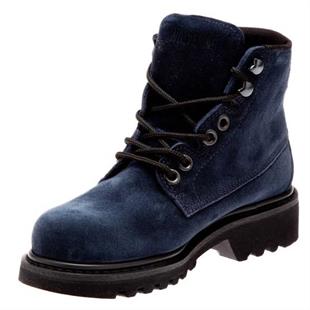 Wolverine Badlands 6 Navy Nubuk Kadın Bot