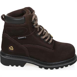 Wolverine Freiburg Wp Dark Brown Süet Kadın Bot