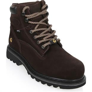 Wolverine Freiburg Wp Dark Brown Süet Kadın Bot