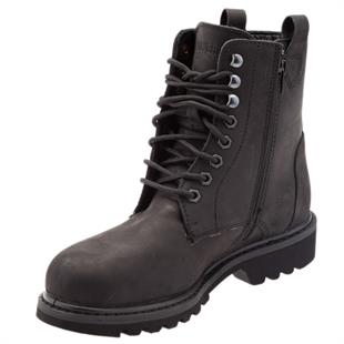 Wolverine Merlin-M Waterproof Black Crazy Deri Erkek  Bot