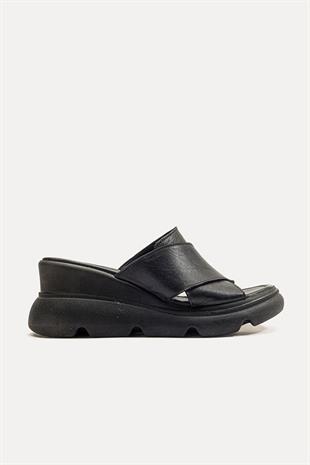 Zeyn Shoes 7673 Siyah Kadın Terlik