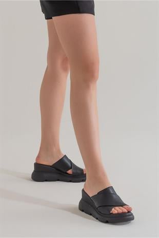 Zeyn Shoes 7673 Siyah Kadın Terlik