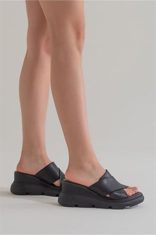 Zeyn Shoes 7673 Siyah Kadın Terlik