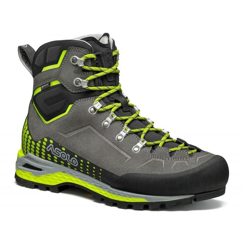 Asolo A01072 00 A627 Freney EVO LTH GV MM Graphite/Green Lime Erkek Dağcılık Botu
