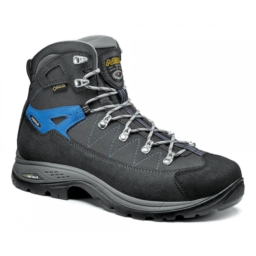 Asolo Finder GV MM A23102 00 A915 Graphite/Gunmetal/Sporty Blue Gtx Erkek Outdoor Bot