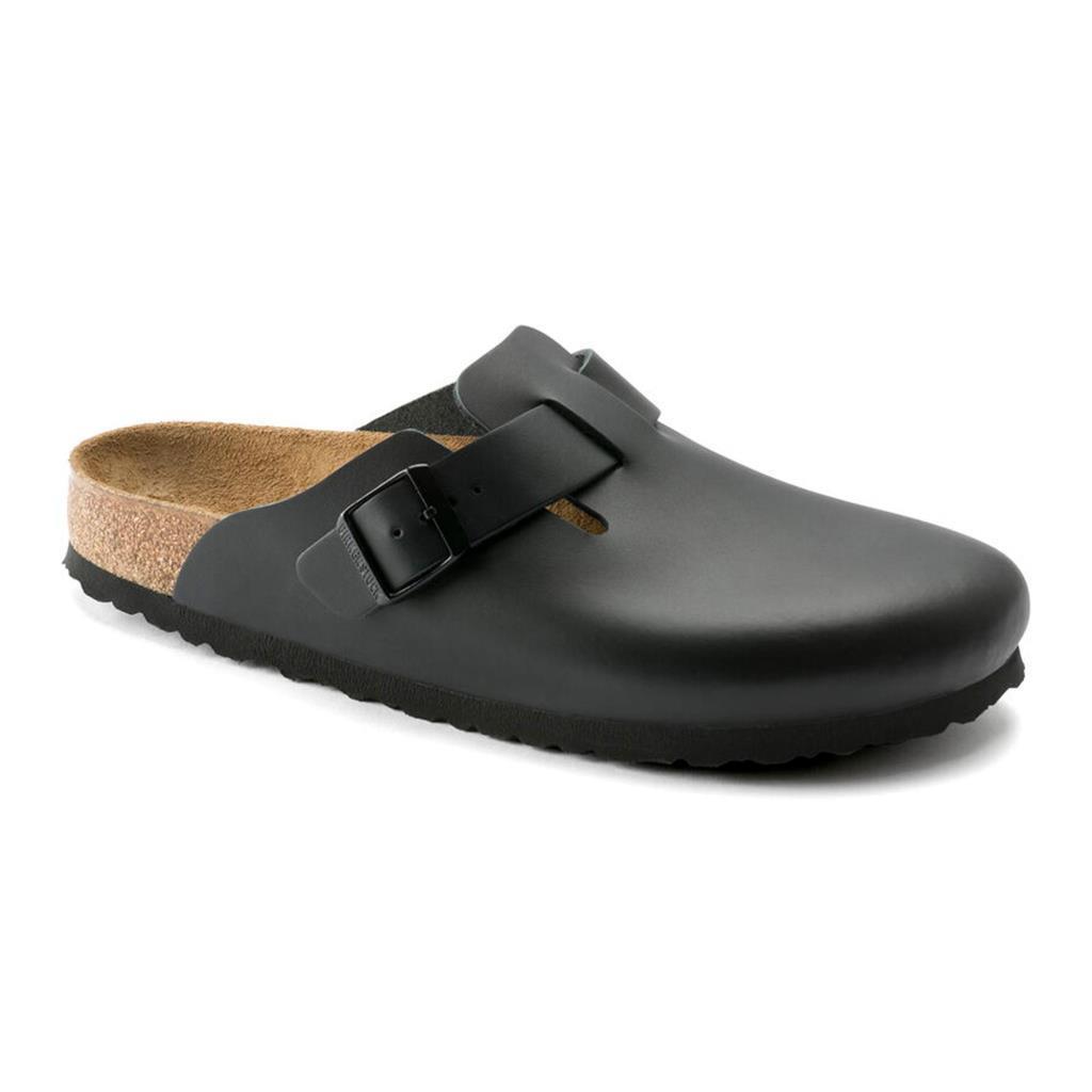 Birkenstock 0060193 Boston BS Black Erkek Terlik