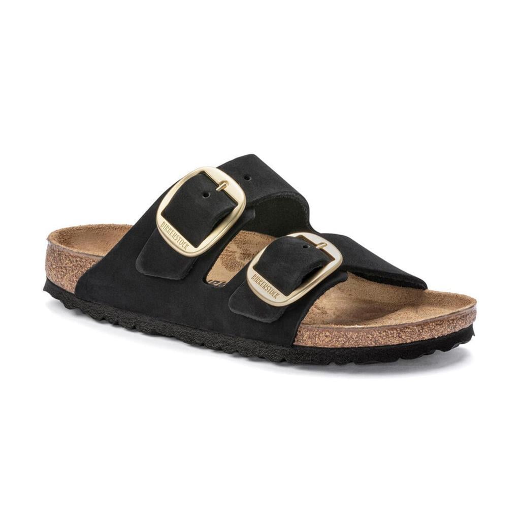Birkenstock 1023290 Arizona Big Buckle Nu Black Gold Kadın Terlik