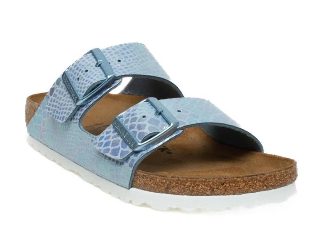 Birkenstock 1025860 Arizona BS Shiny Snake Sky Kadın Terlik