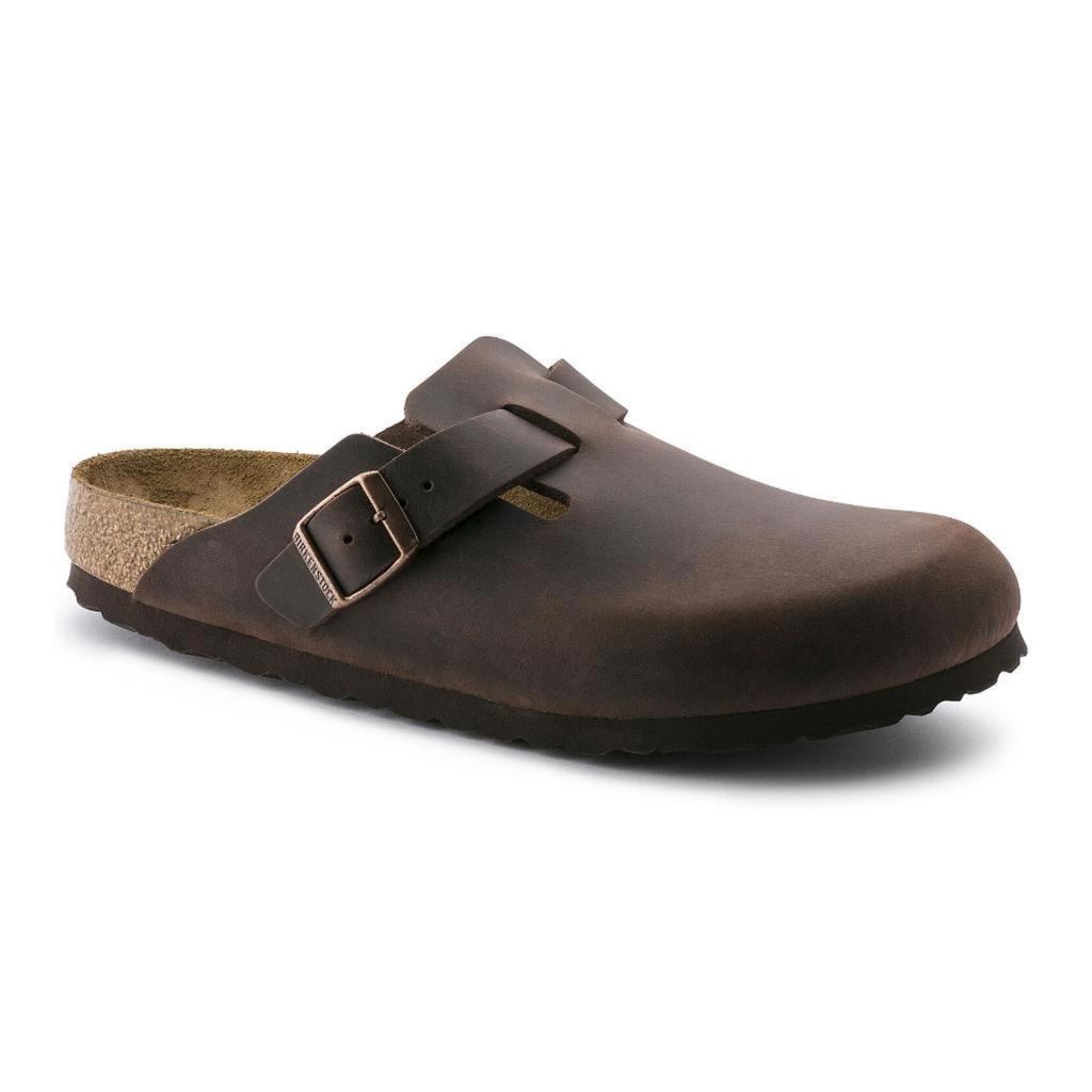 Birkenstock 159713 Boston Soft Footbed Leoi Habana Kadın Terlik