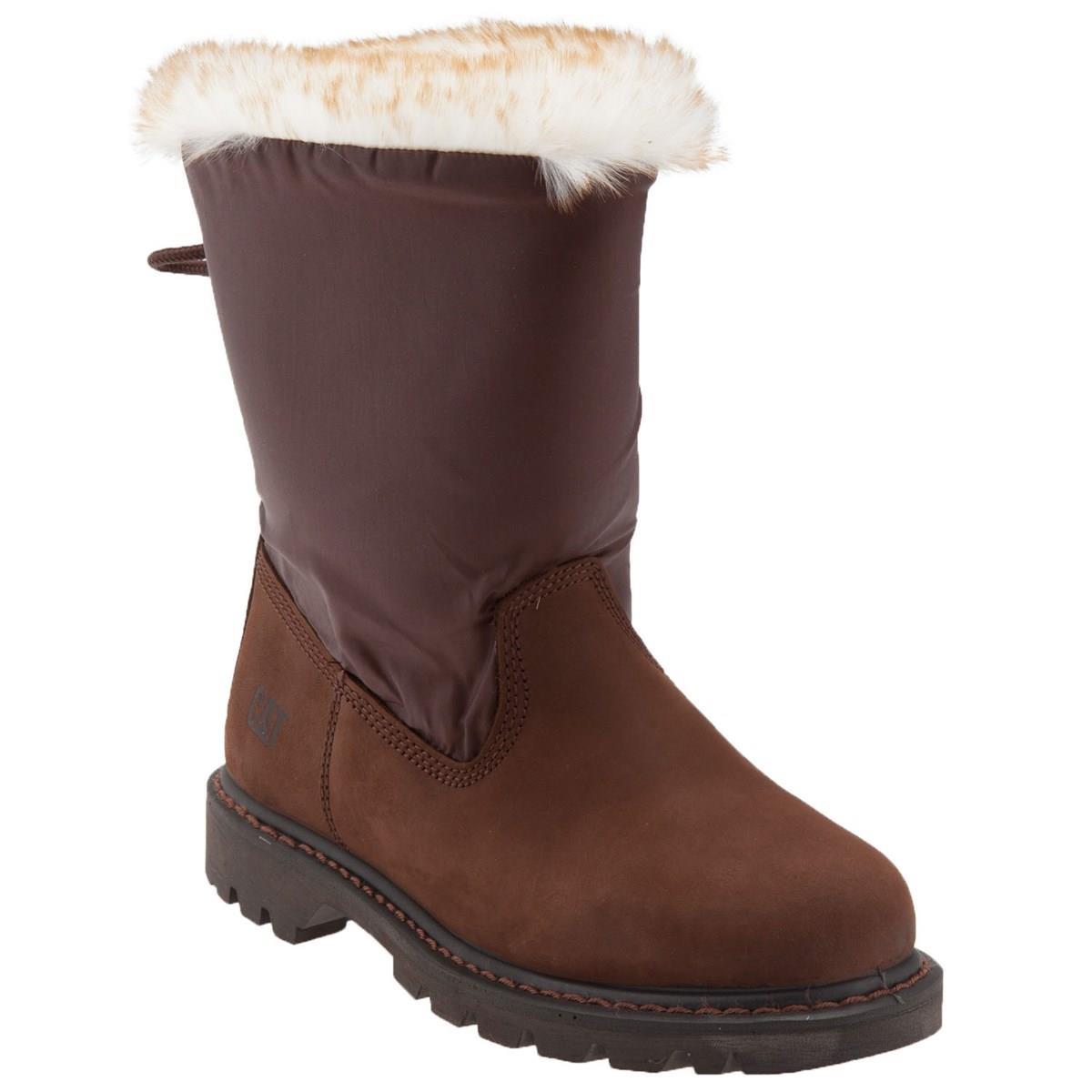 Caterpillar Bruiser Scrunch E Brown Nubuk Kadın Bot
