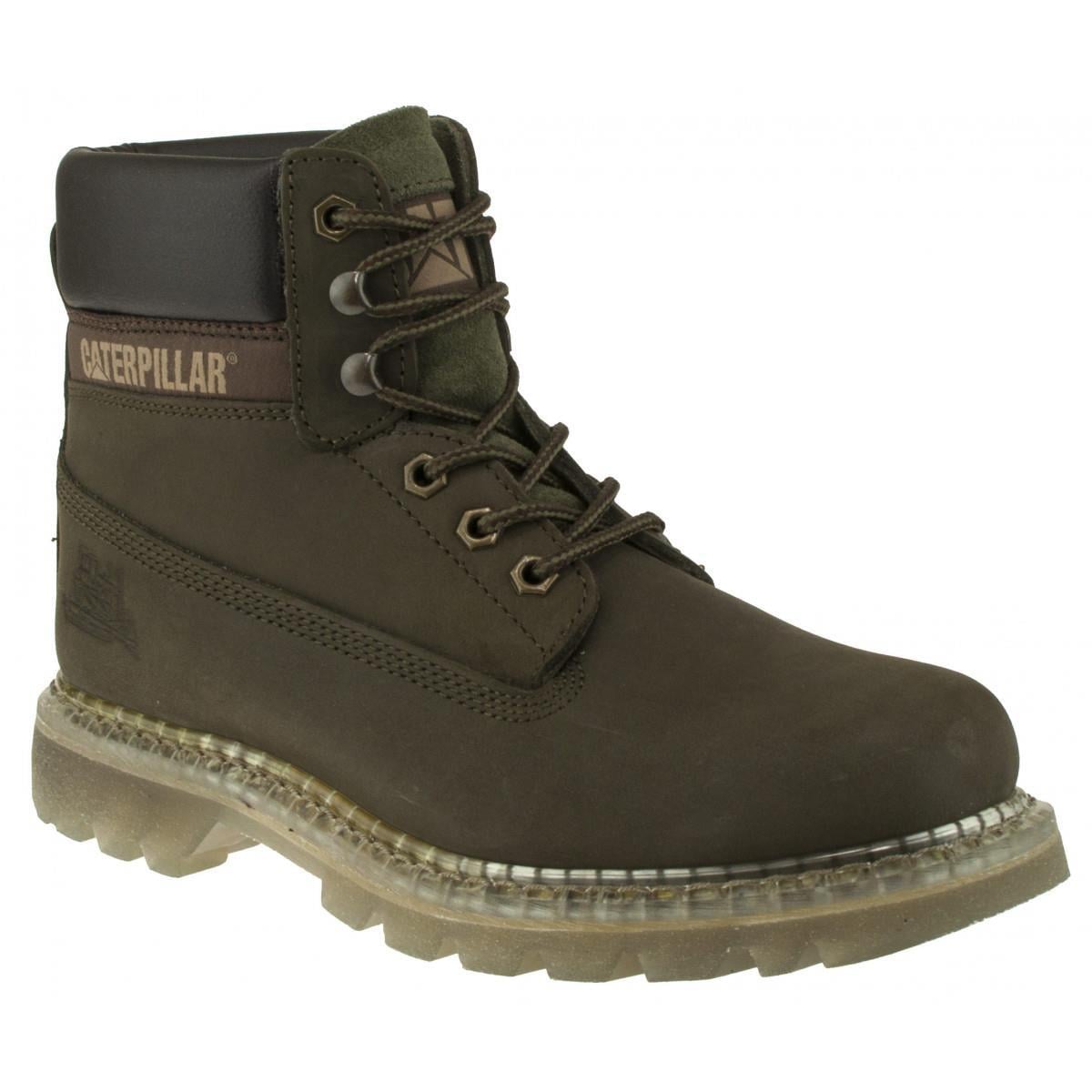 Caterpillar Colorado Olive Translucent Nubuk Erkek Bot