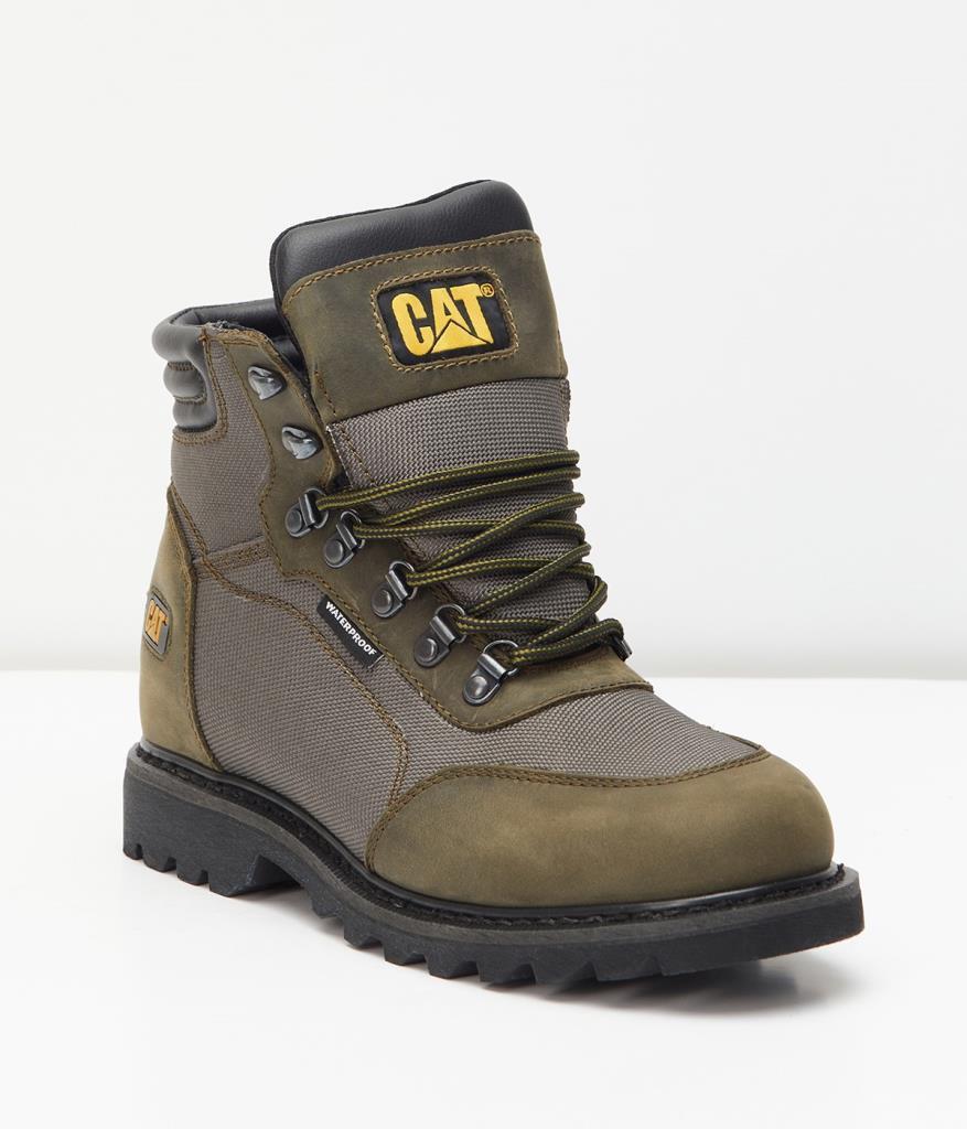 Caterpıllar Grıdıron Wp Olıve/Crazy Deri Erkek Bot